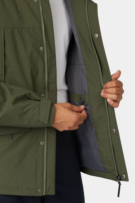 Ayacucho Mens Stanley Insulated Jacket Dark Moss