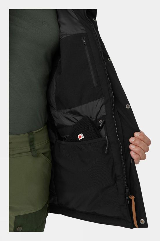 Fjallraven Mens Nuuk Parka Black