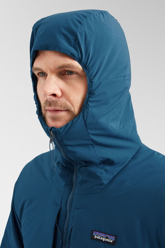 Patagonia Mens Nano-Air Hoody Lagom Blue