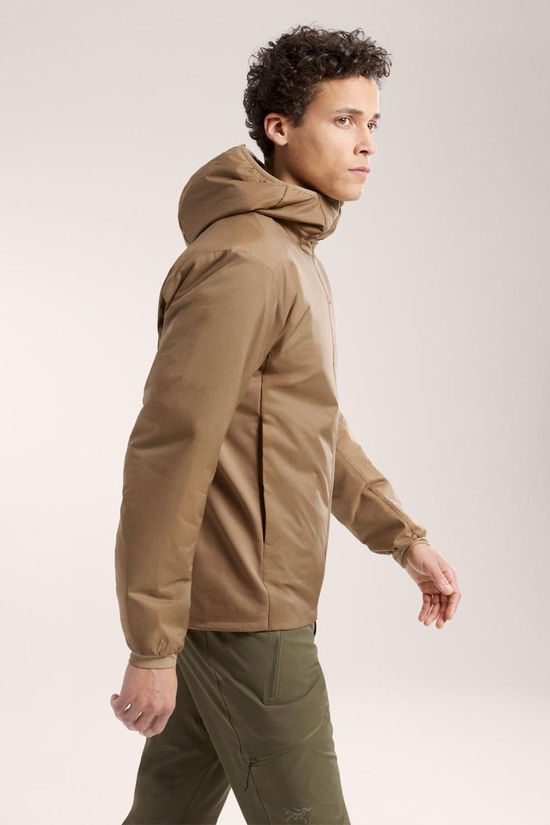 Arc'teryx Mens Atom Hooded Jacket Canvas / Forage