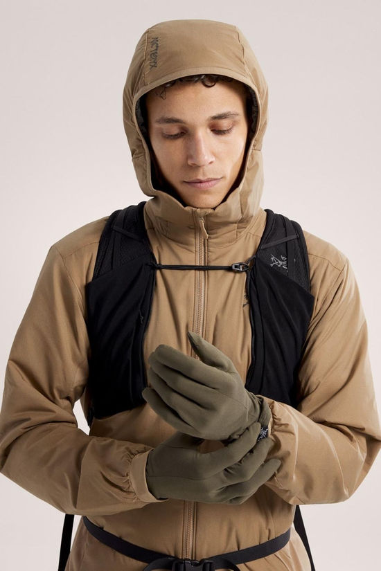 Arc'teryx Mens Atom Hooded Jacket Canvas / Forage