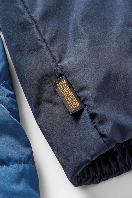Passenger Mens Pursue Recycled Thermore Insulated Jacket Dark Denim/ Deep Navy