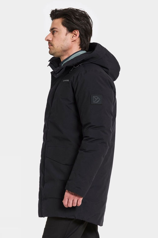 Didriksons Mens Akilles USX 2 Parka  Black