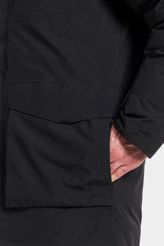 Didriksons Mens Akilles USX 2 Parka  Black