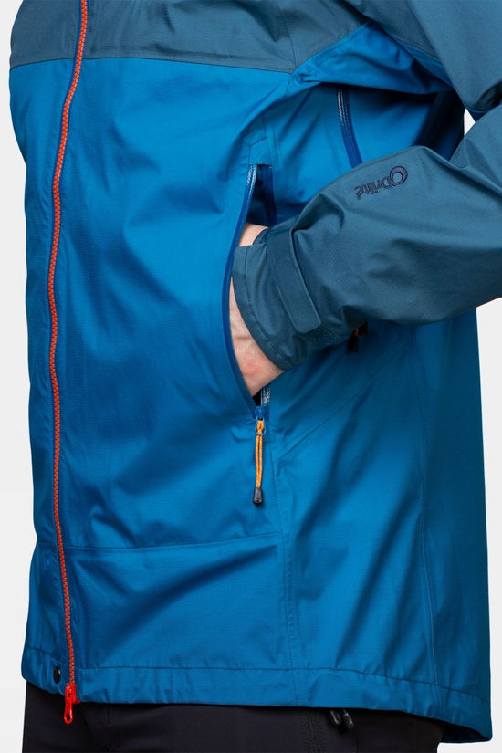 Mountain Equipment Mens Odyssey Jacket  Mykonos Blue/Majolica Blue
