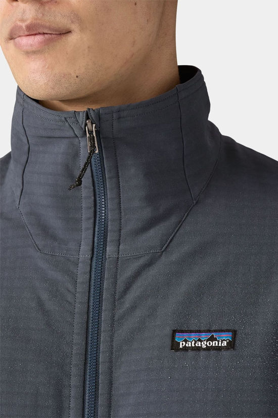 Patagonia Mens R1 Techface Jacket Smolder Blue