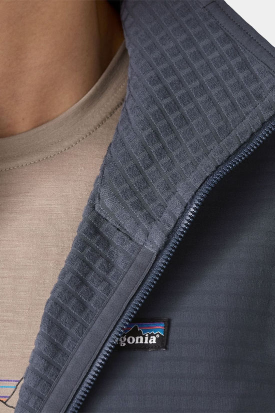 Patagonia Mens R1 Techface Jacket Smolder Blue