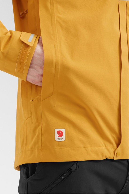 Fjallraven Mens HC Hydratic Trail Jacket Mustard Yellow