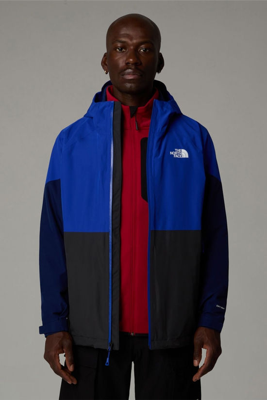 The North Face Mens Lightning Zip-In Jacket Asphalt Grey/Tnf Blue/E