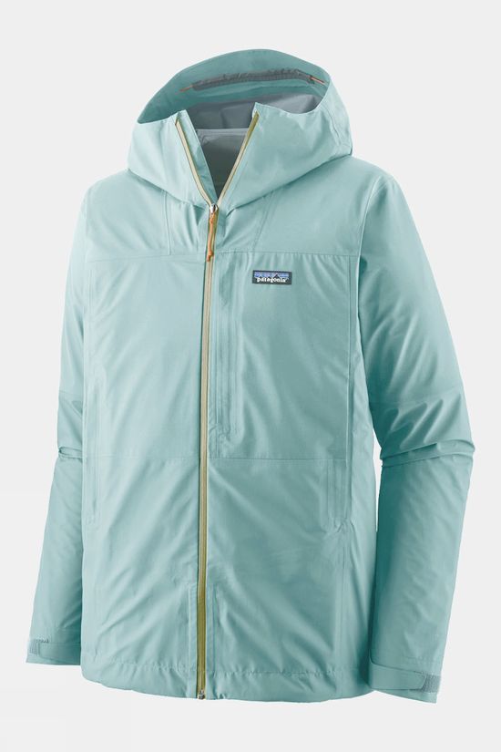 Patagonia Mens Boulder Fork Rain Jacket Blue Sage