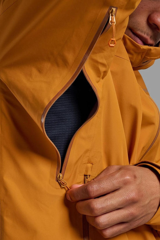 Montane Mens Phase Lite Jacket Amber