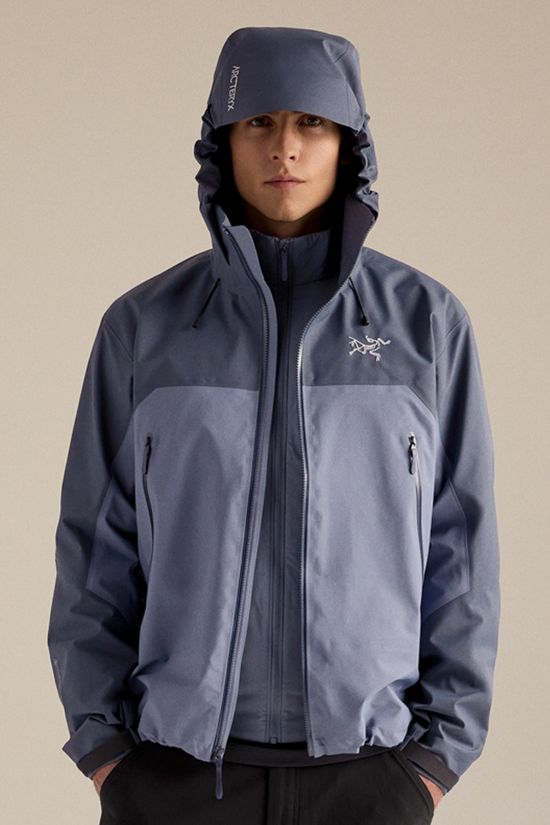 Arc'teryx Mens Beta AR Jacket Dk Stratus / Stratus