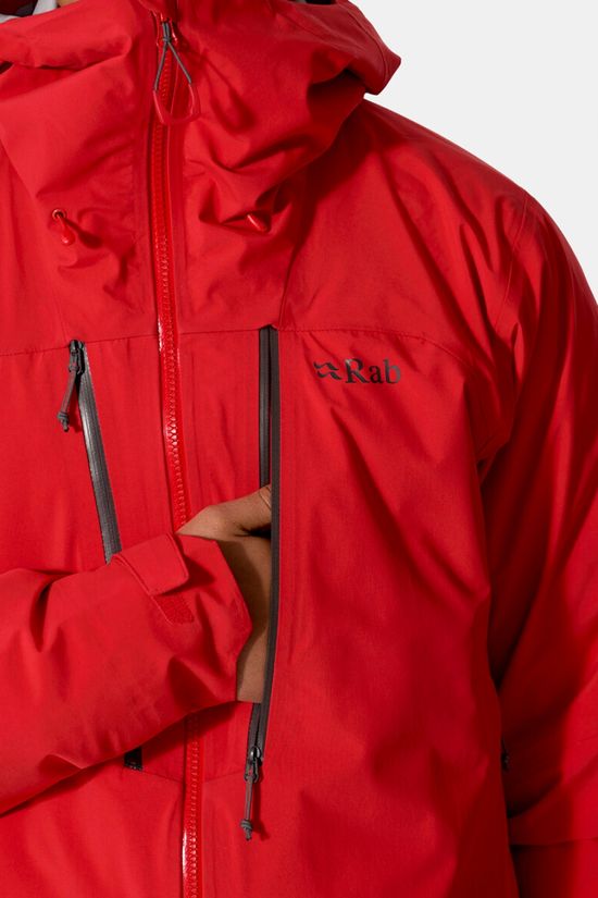 Rab Mens Firewall Guide Jacket Summit Red