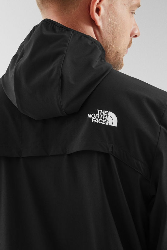 The North Face Mens Athletics Hooded Wind Jacket Tnf Black