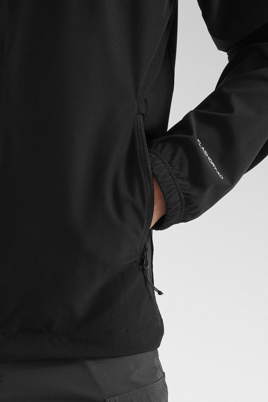 The North Face Mens Athletics Hooded Wind Jacket Tnf Black