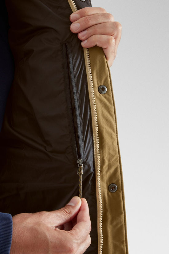 Patagonia Mens Downdrift Vest  Coriander Brown