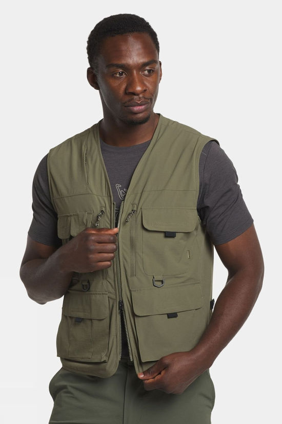 Ayacucho Mens Trailblazer Tactical Vest Kalamata