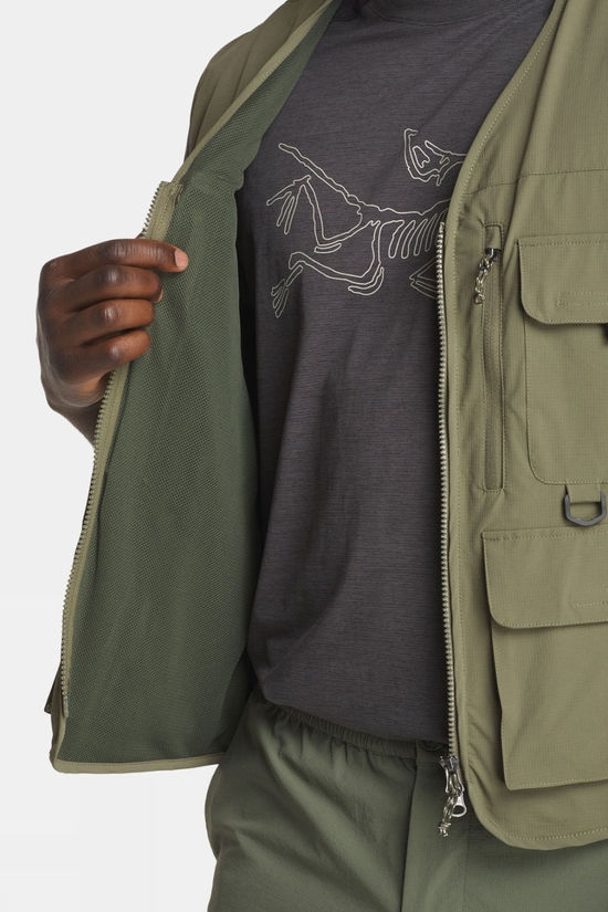 Ayacucho Mens Trailblazer Tactical Vest Kalamata
