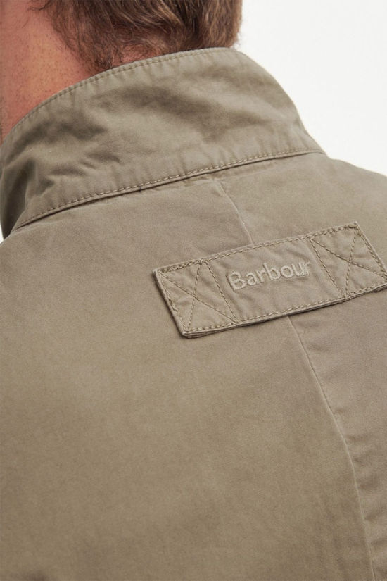 Barbour Mens Corbridge Utility Jacket Bleached Olive
