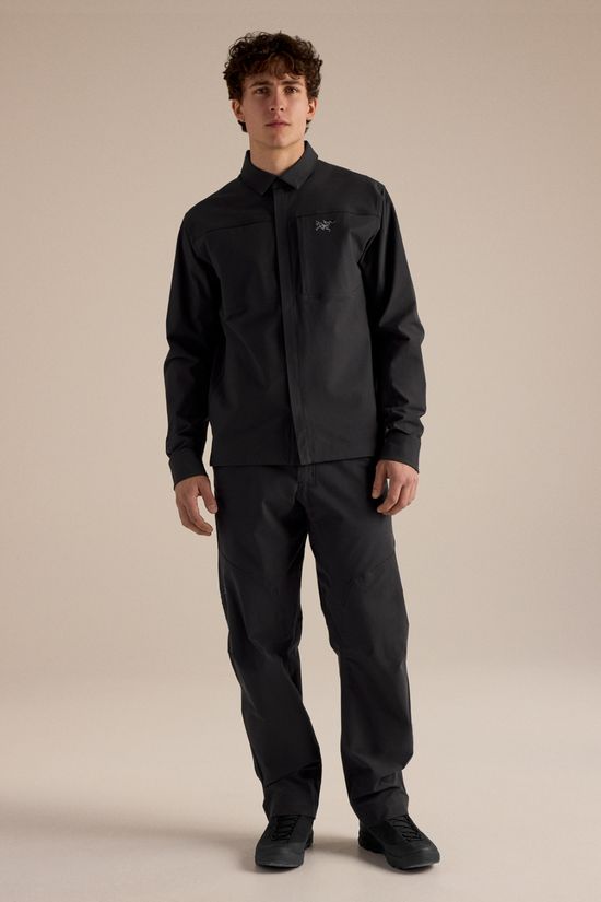 Arc'teryx Mens Cronin Cotton Overshirt Black