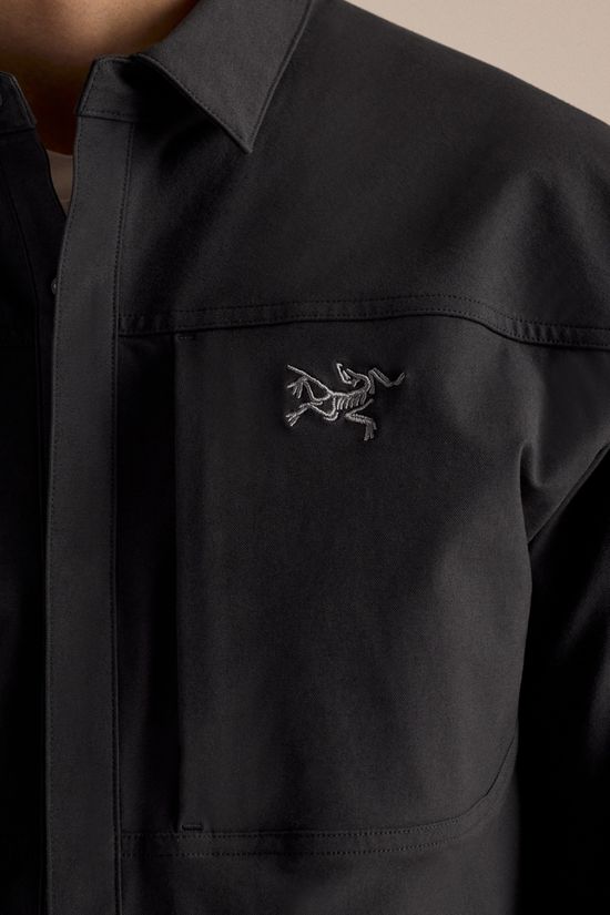 Arc'teryx Mens Cronin Cotton Overshirt Black