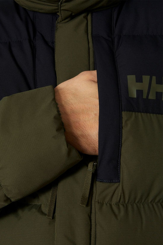 Helly Hansen Mens Explorer Puffy Jacket Utility Green