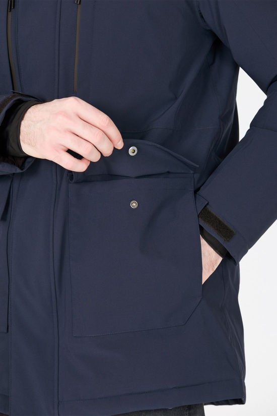 Whistler Mens Bluff Parka Navy Blazer