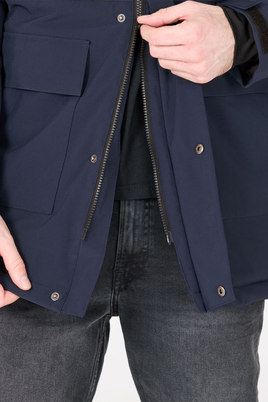 Whistler Mens Bluff Parka Navy Blazer