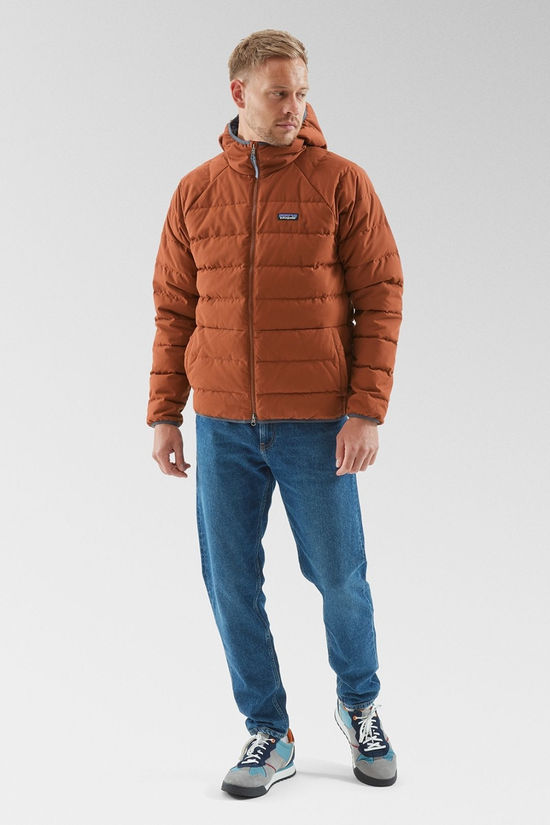 Patagonia Mens Cotton Down Jacket Burnished Red