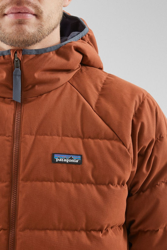Patagonia Mens Cotton Down Jacket Burnished Red