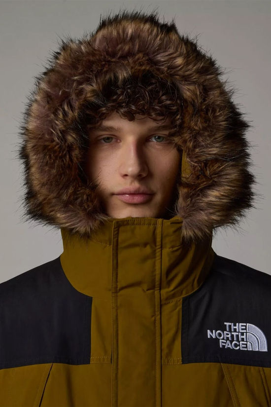 The North Face Mens Mcmurdo Parka Jacket Moss Green/Tnf Black