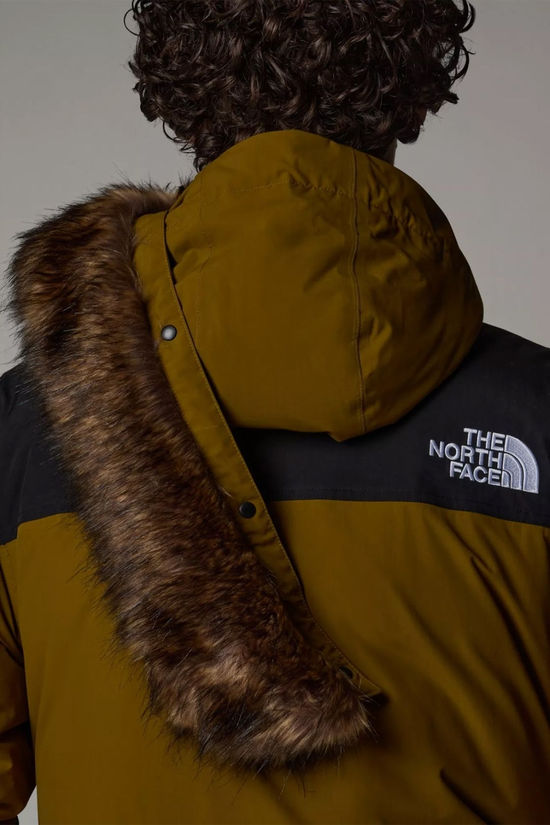 The North Face Mens Mcmurdo Parka Jacket Moss Green/Tnf Black