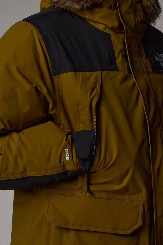 The North Face Mens Mcmurdo Parka Jacket Moss Green/Tnf Black
