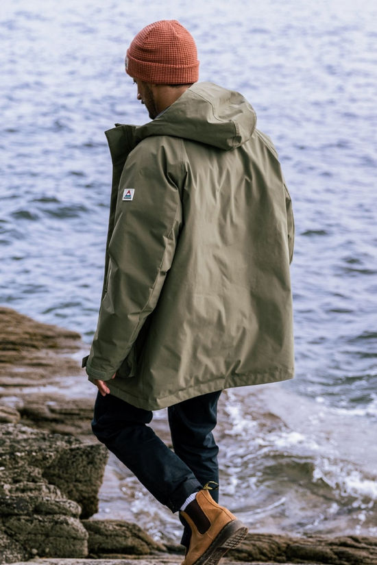Passenger Mens Baltic Recycled 2.0 Parka Khaki