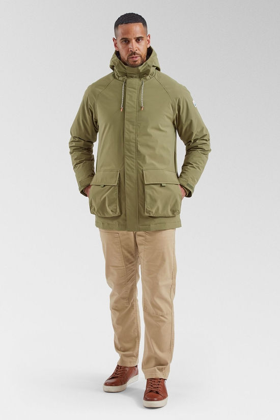 Passenger Mens Baltic Recycled 2.0 Parka Khaki