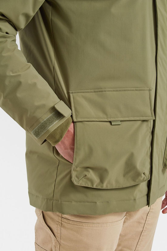 Passenger Mens Baltic Recycled 2.0 Parka Khaki