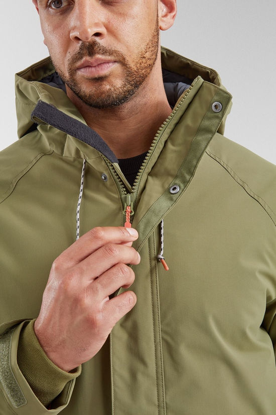 Passenger Mens Baltic Recycled 2.0 Parka Khaki