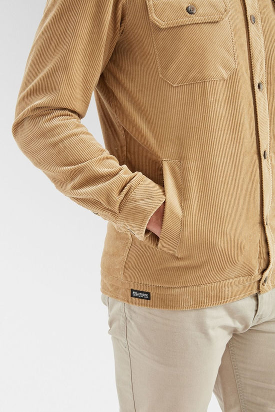 Saltrock Mens Zeke II Overshirt Brown