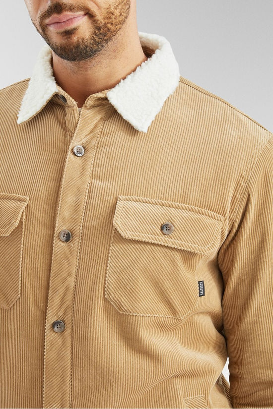Saltrock Mens Zeke II Overshirt Brown