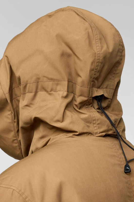 Fjallraven Mens Övik Padded Jacket Wood Brown