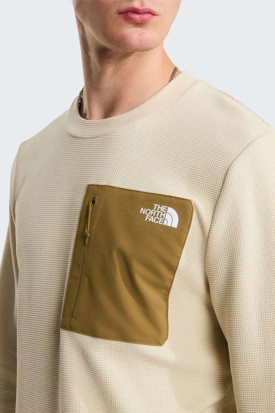 The North Face Mens Kecha Sweatshirt Desert Stone