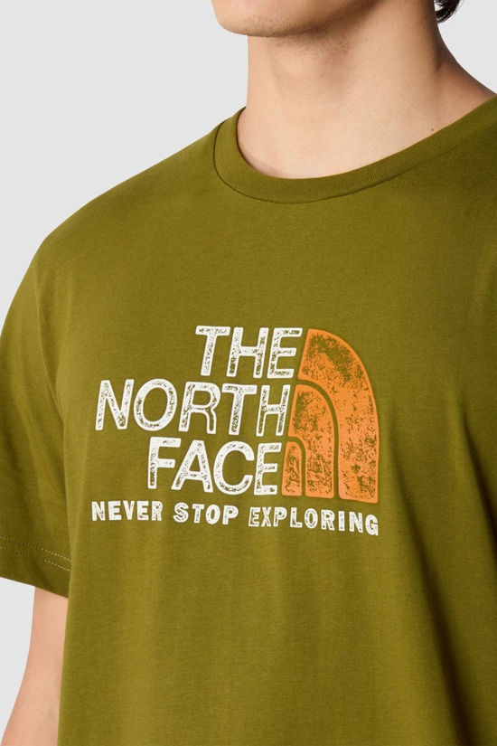 The North Face Mens Rust 2 T-Shirt Forest Olive