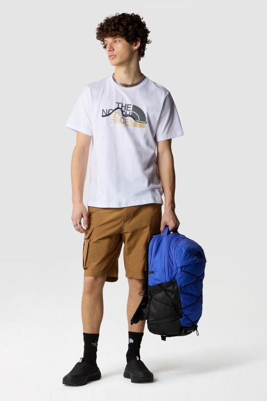The North Face Mens Mountain Line T-Shirt Tnf White