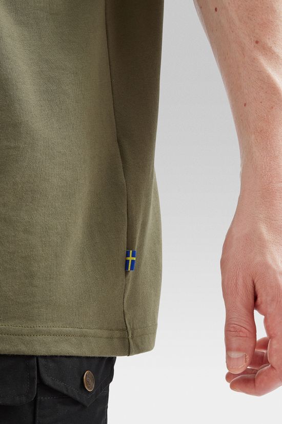 Fjallraven Mens Heavy Classic T-Shirt Laurel Green