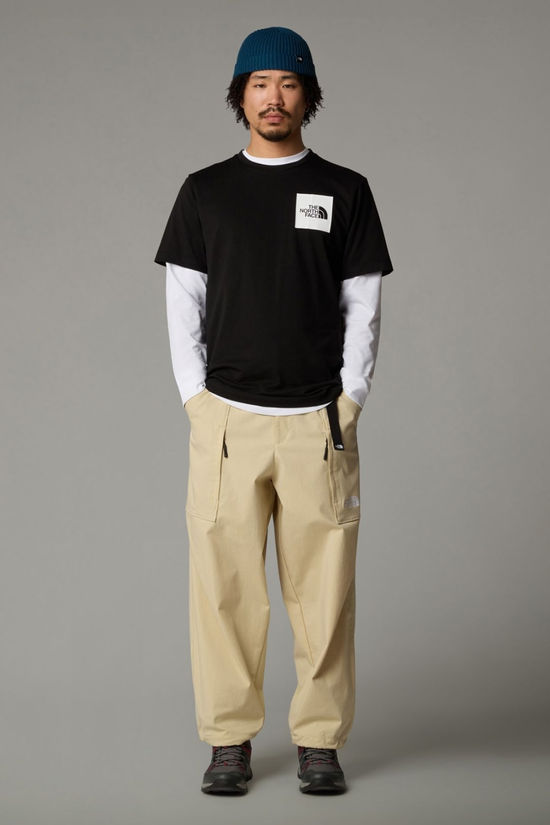 The North Face Mens Fine Short Sleeve T-Shirt Tnf Black