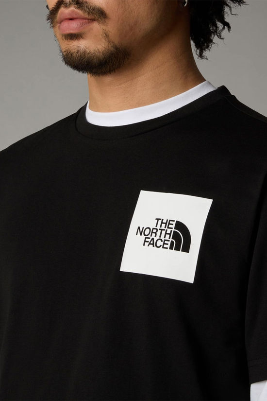 The North Face Mens Fine Short Sleeve T-Shirt Tnf Black