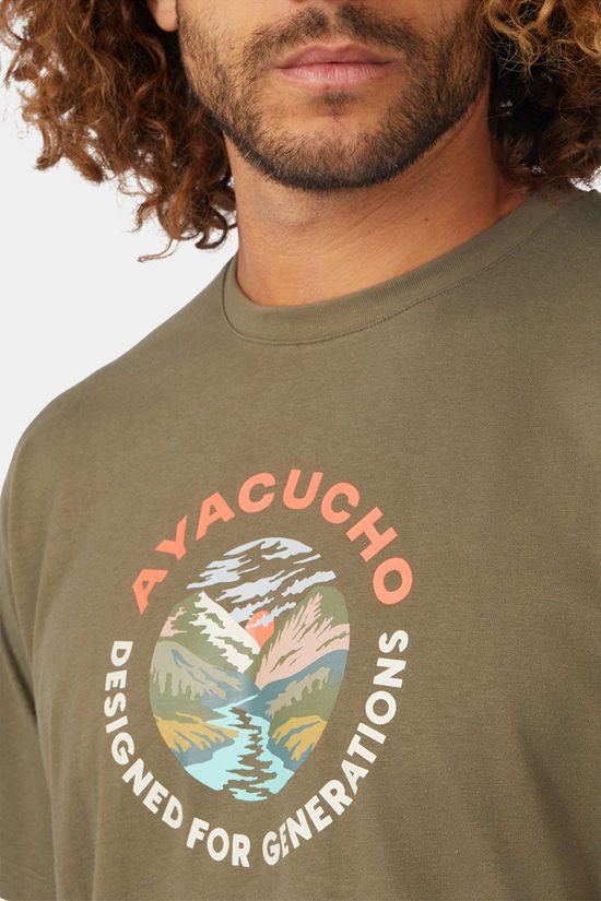 Ayacucho Mens Docker T-Shirt Kalamata