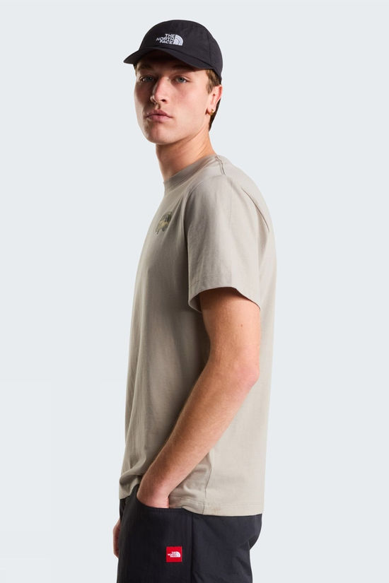 The North Face Mens Van Life Relaxed Grap T-Shirt Stone Slab