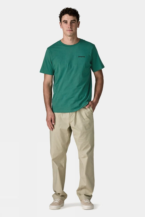 Patagonia Mens P-6 Logo T-Shirt  Gem Green