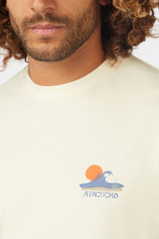 Ayacucho Mens Breaker Beach T-Shirt Rutabaga
